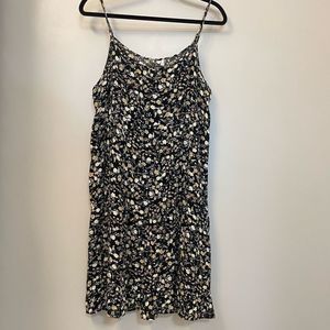 Women Dress Flower Summer Dress Sz XL